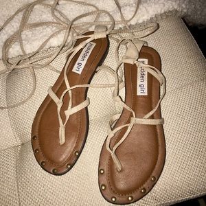 Madden Girl lace up sandal